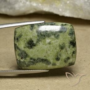 27.66 ct Multicolor Jasper Stone, Natural Jasper in Cushion Cabochon Shape for Sale