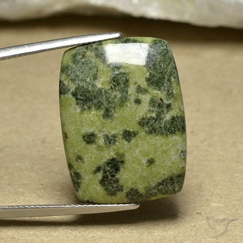 Multicolor Jasper Gem - 26.4ct Cushion Cabochon (ID: 497192)