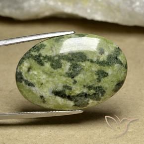 30.32 ct Multicolor Jasper Stone, Natural Jasper in Oval Cabochon Shape for Sale