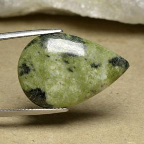 15.63 ct Multicolor Jasper Stone, Natural Jasper in Pear Cabochon Shape for Sale