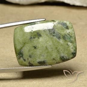 24.95 ct Multicolor Jasper Stone, Natural Jasper in Cushion Cabochon Shape for Sale