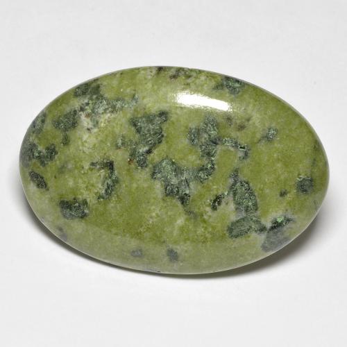 Multicolor Jasper Gem - 26.2ct Oval Cabochon (ID: 497202)