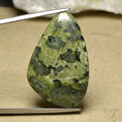 28.12 ct Fancy Jasper, 32.1 x 20.6 mm From Indonesia, Photo A