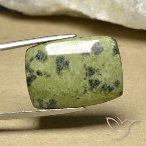 25.51 ct Multicolor Jasper Stone, Natural Jasper in Cushion Cabochon Shape for Sale