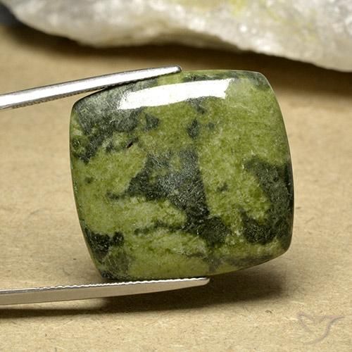 30.12 ct Multicolor Jasper Stone, Natural Jasper in Cushion Cabochon Shape for Sale