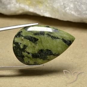 22.20 ct Multicolor Jasper Stone, Natural Jasper in Pear Cabochon Shape for Sale