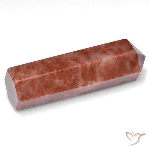19.84 ct Multicolor Jasper Stone, Natural Jasper in Pencil Cut Shape for Sale