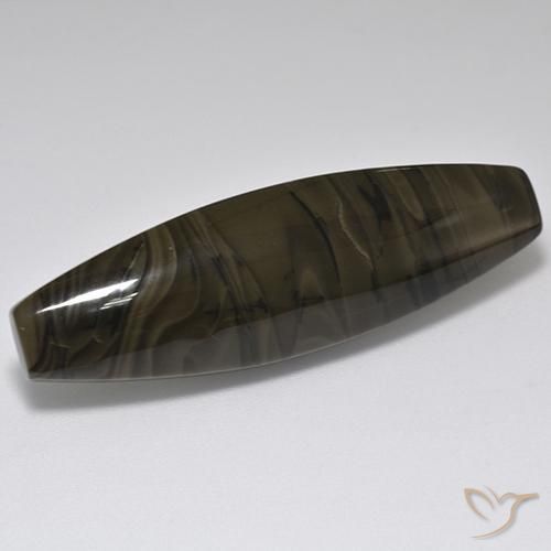 22.30 ct Brown Jasper Stone, Natural Jasper in Barrel Cabochon Shape for Sale