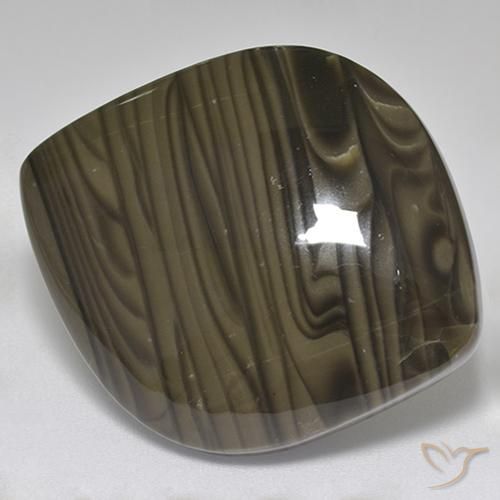 32.00 ct Brown Jasper Stone, Natural Jasper in Fancy Cabochon Shape for Sale