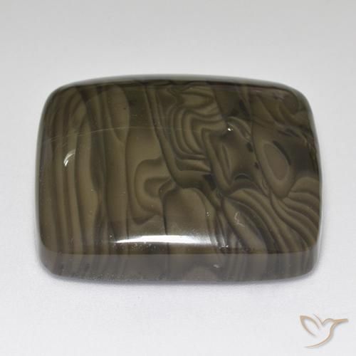 Jasper Gemstone in 25.4 x 25.3 mm Size for Sale, Jasper Stone in Cedar Brown Color