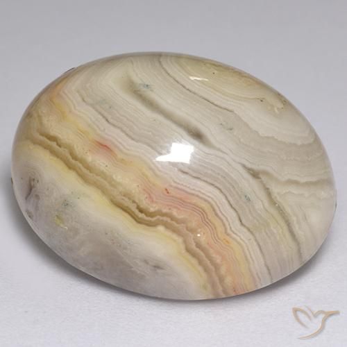 18.05 ct Multicolor Jasper Stone, Natural Jasper in Oval Cabochon Shape for Sale