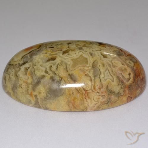 Jasper Gemstone in 35.3 x 23.3 mm Size for Sale, Jasper Stone in Multicolor Color