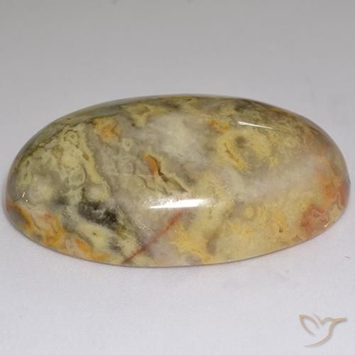 Jasper Gemstone in 35.2 x 23.4 mm Size for Sale, Jasper Stone in Multicolor Color