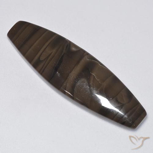 19.13 ct Brown Jasper Stone, Natural Jasper in Barrel Cabochon Shape for Sale