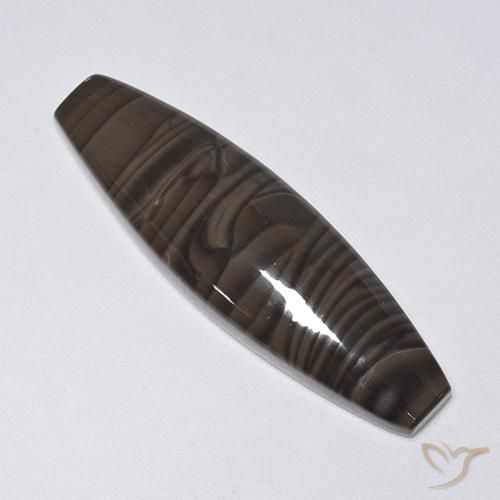21.96 ct Brown Jasper Stone, Natural Jasper in Barrel Cabochon Shape for Sale