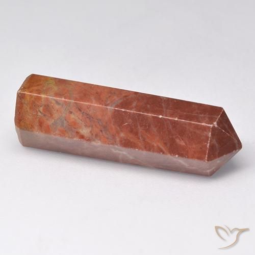 21.80 ct Multicolor Jasper Stone, Natural Jasper in Pencil Cut Shape for Sale