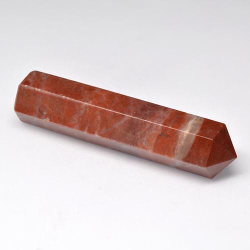 28.43 ct Multicolor Jasper Stone, Natural Jasper in Pencil Shape for Sale