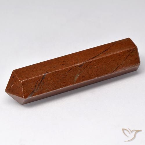 20.26 ct Multicolor Jasper Stone, Natural Jasper in Pencil Cut Shape for Sale