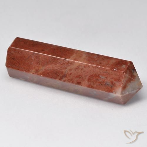 18.88 ct Multicolor Jasper Stone, Natural Jasper in Pencil Cut Shape for Sale