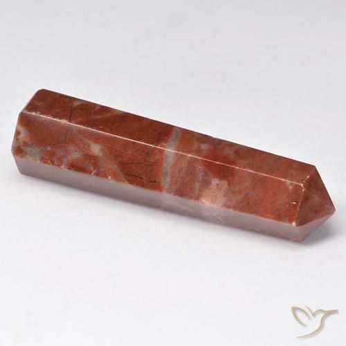 18.89 ct Multicolor Jasper Stone, Natural Jasper in Pencil Cut Shape for Sale