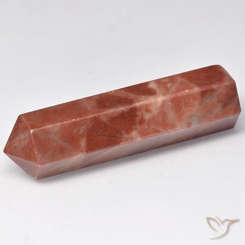 19.86 ct Multicolor Jasper Stone, Natural Jasper in Pencil Cut Shape for Sale