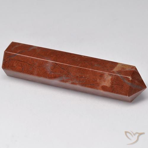 20.27 ct Multicolor Jasper Stone, Natural Jasper in Pencil Cut Shape for Sale