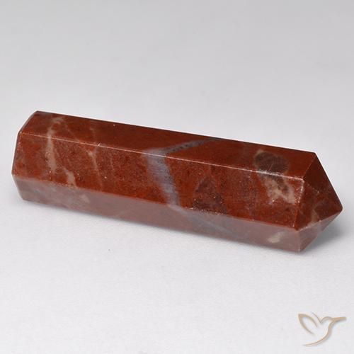 22.64 ct Multicolor Jasper Stone, Natural Jasper in Pencil Cut Shape for Sale