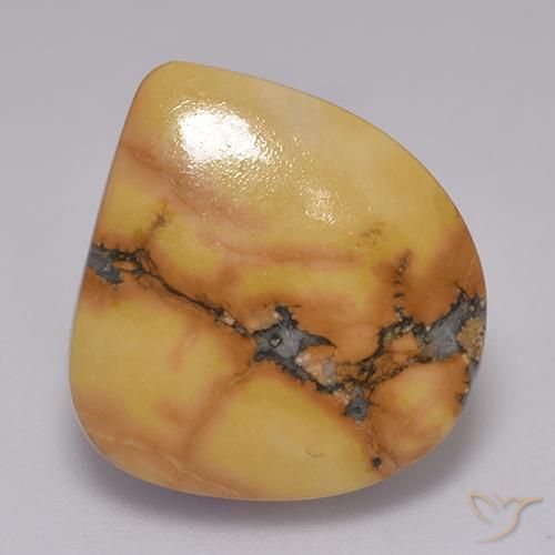 16.81 ct Multicolor Jasper Stone, Natural Jasper in Fancy Cabochon Shape for Sale