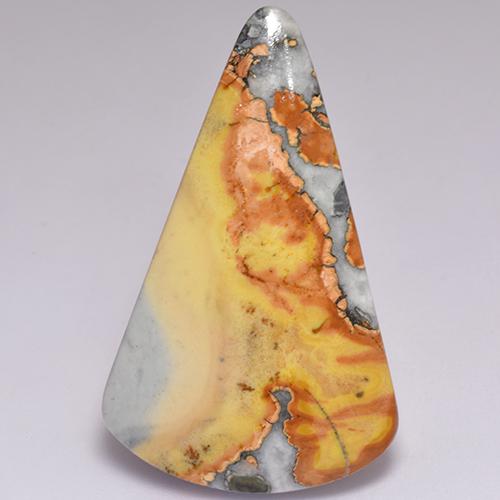Multicolor Jasper Gem - 30.7ct Fancy Cabochon (ID: 521736)