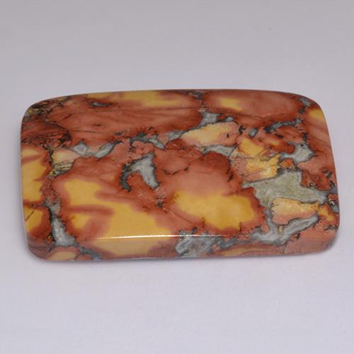 Jasper Gemstone in 37.7 x 27.8 mm Size for Sale, Jasper Stone in Multicolor Color