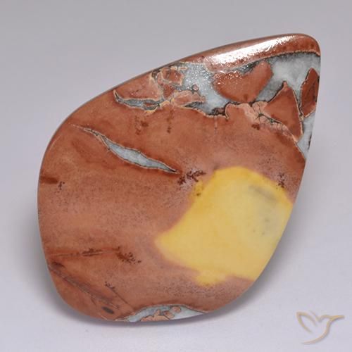 40.86ct Natural Multicolor Jasper, Fancy, Opaque