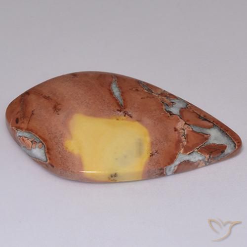 Jasper Gemstone in 41 x 28.4 mm Size for Sale, Jasper Stone in Multicolor Color