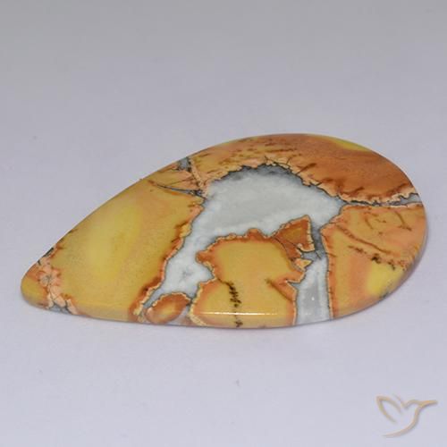 Jasper Gemstone in 40.9 x 27.9 mm Size for Sale, Jasper Stone in Multicolor Color
