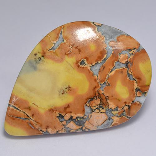 Multicolor Jasper Gem - 51.6ct Fancy Cabochon (ID: 522216)