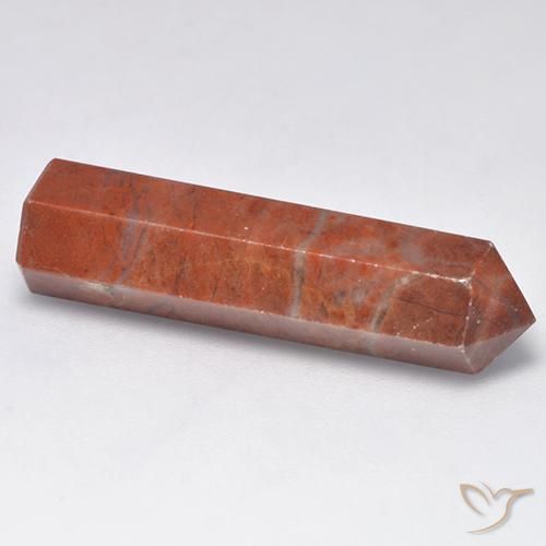 14.65 ct Multicolor Jasper Stone, Natural Jasper in Pencil Cut Shape for Sale