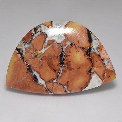 Multicolor Jasper Gem - 48.2ct Fancy Cabochon (ID: 522917)