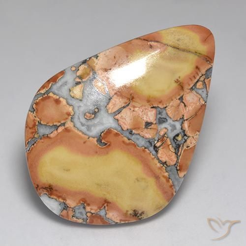 47.77ct Natural Multicolor Jasper, Fancy, Opaque
