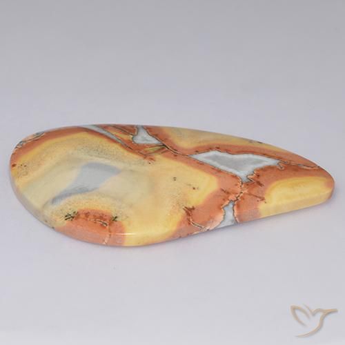 Jasper Gemstone in 43.2 x 26.7 mm Size for Sale, Jasper Stone in Multicolor Color