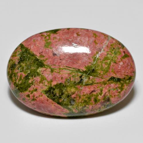 Multicolor Jasper Gem - 23.9ct Oval Cabochon (ID: 580146)