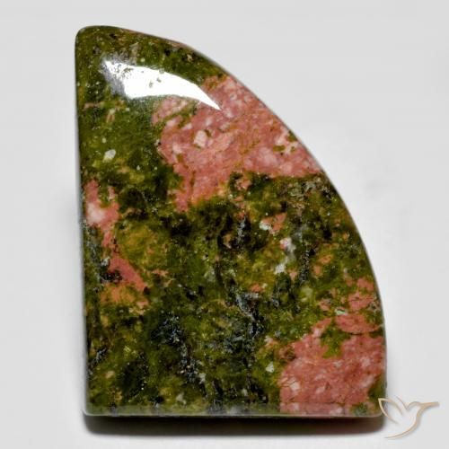 26.02 ct Multicolor Jasper Stone, Natural Jasper in Fancy Cabochon Shape for Sale