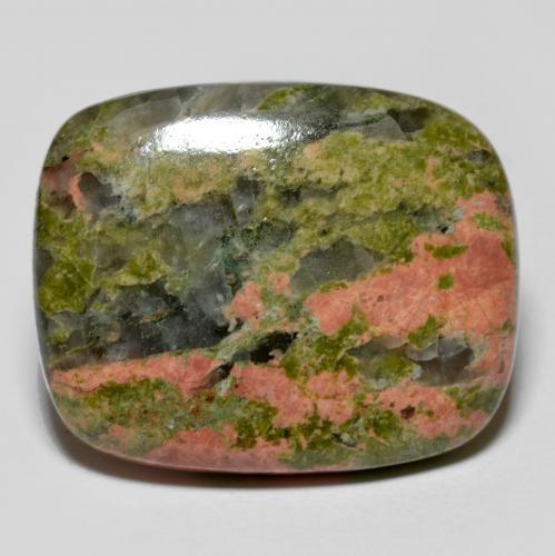 Multicolor Jasper Gem - 18.5ct Cushion Cabochon (ID: 580154)