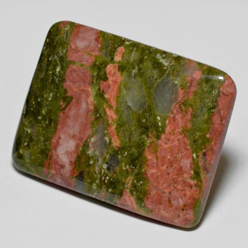 Multicolor Jasper Gem - 29.7ct Cushion Cabochon (ID: 580155)