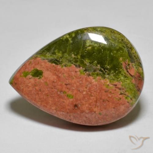 Multicolor Jasper Gem - 23.8ct Pear Cabochon (ID: 581489)