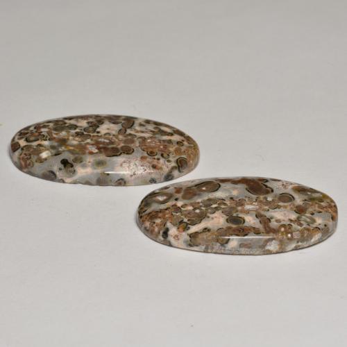 Jasper Gemstones in 28.1 x 16.5 mm Size for Sale, Jasper Stones in Multicolor Color