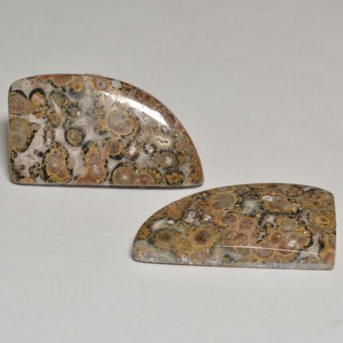 Multicolor Jasper Gem - 9.4ct Fancy Cabochon (ID: 584676)
