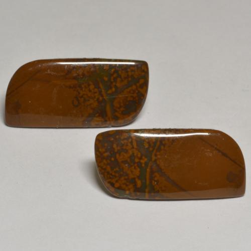 Multicolor Jasper Gem - 6.9ct Fancy Cabochon (ID: 584677)