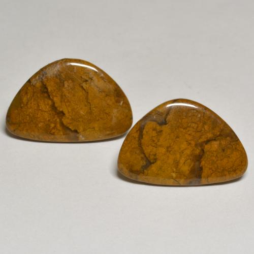 Multicolor Jasper Gem - 7.2ct Fancy Cabochon (ID: 584679)