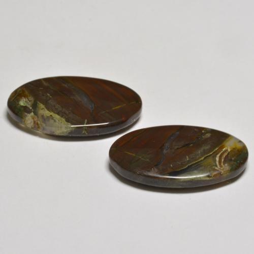 Jasper Gemstones in 20.3 x 12.6 mm Size for Sale, Jasper Stones in Multicolor Color