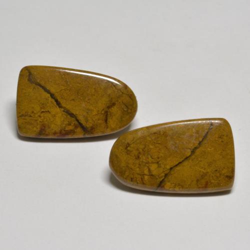 Multicolor Jasper Gem - 6.1ct Fancy Cabochon (ID: 584836)