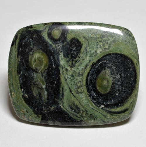 Multicolor Jasper Gem - 40.4ct Cushion Cabochon (ID: 584844)